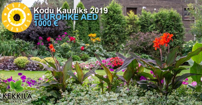 Elurohke aed.