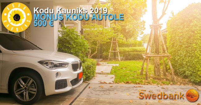 Mõnus kodu autole.